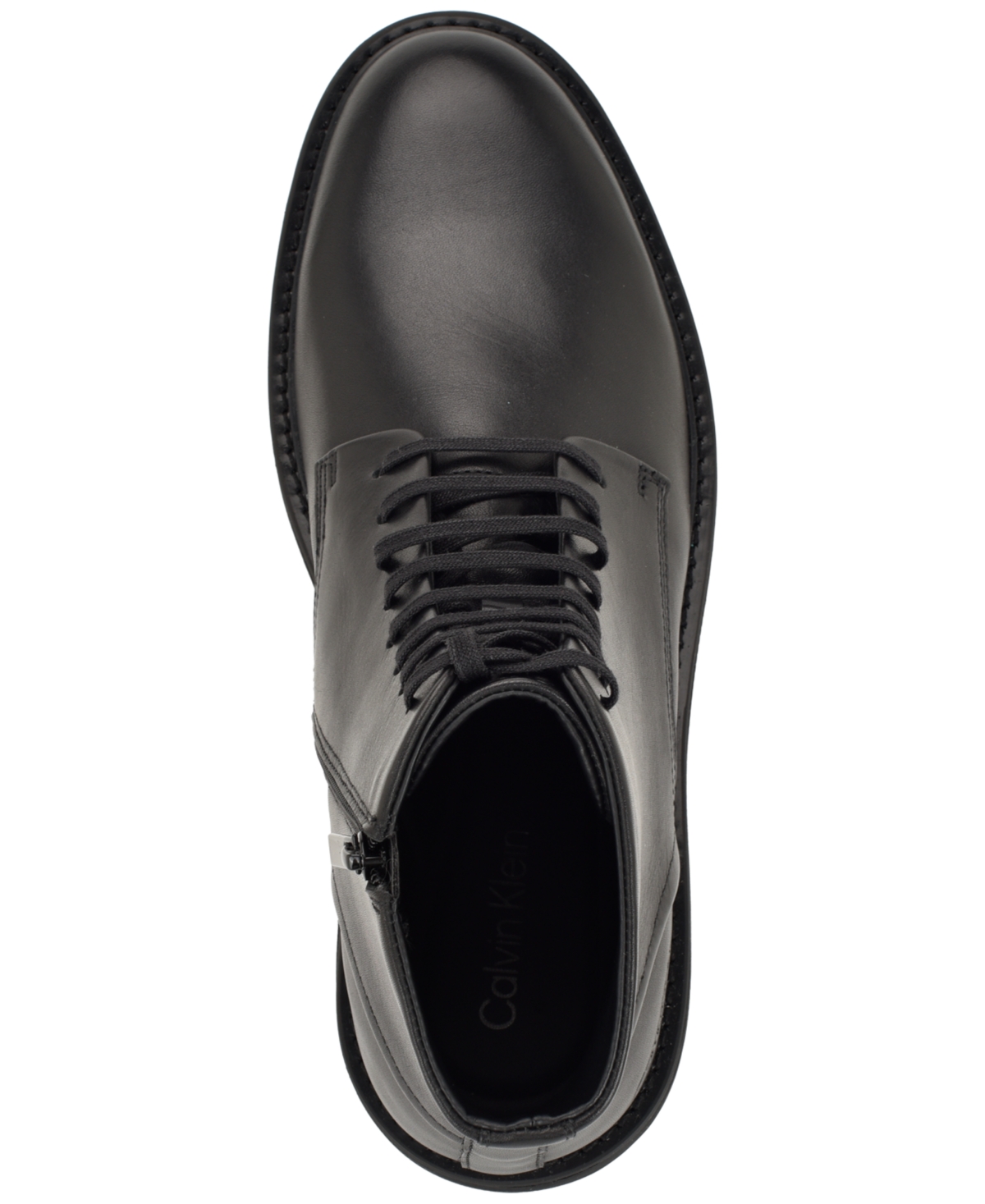 Calvin Klein Men's Dilmen Lace-Up Round-Toe Boots