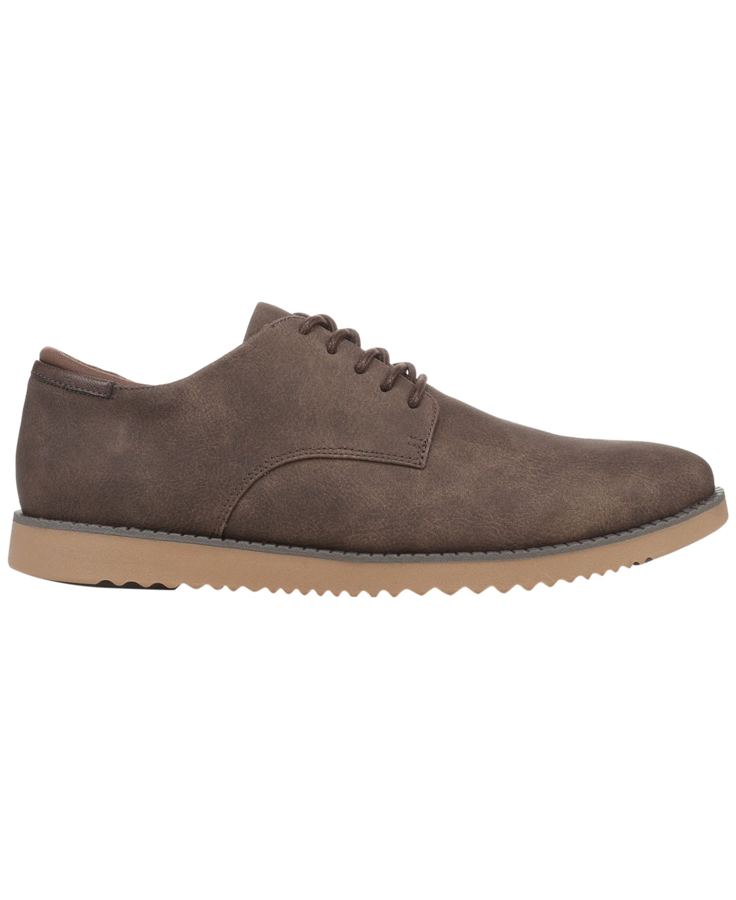 Dr. Scholl's Men's Sync Flex Faux Leather Oxfords, цвет: Коричневая искусственная кожа — фото 2