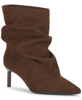 Slouch Pointed-Toe Booties
