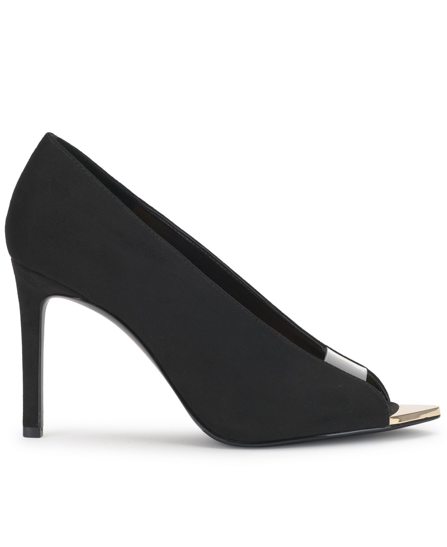 Женские туфли I.N.C. International Concepts Ayluna Peep Toe High Heel Pumps, цвет: Чёрный — фото 2