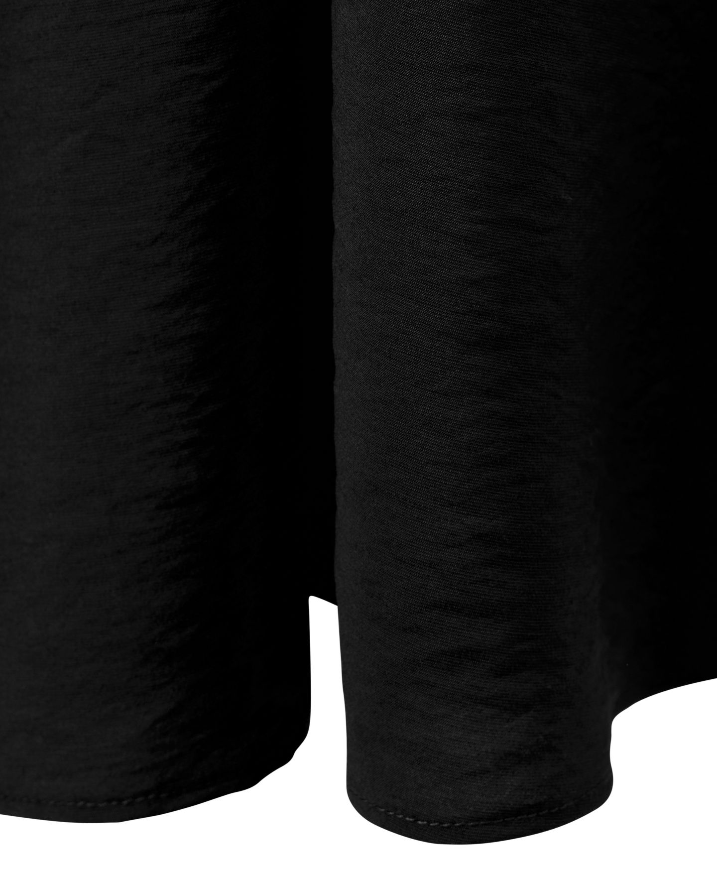Женское платье Mango V-Neck Ruched Midi, цвет: Чёрный — фото 2
