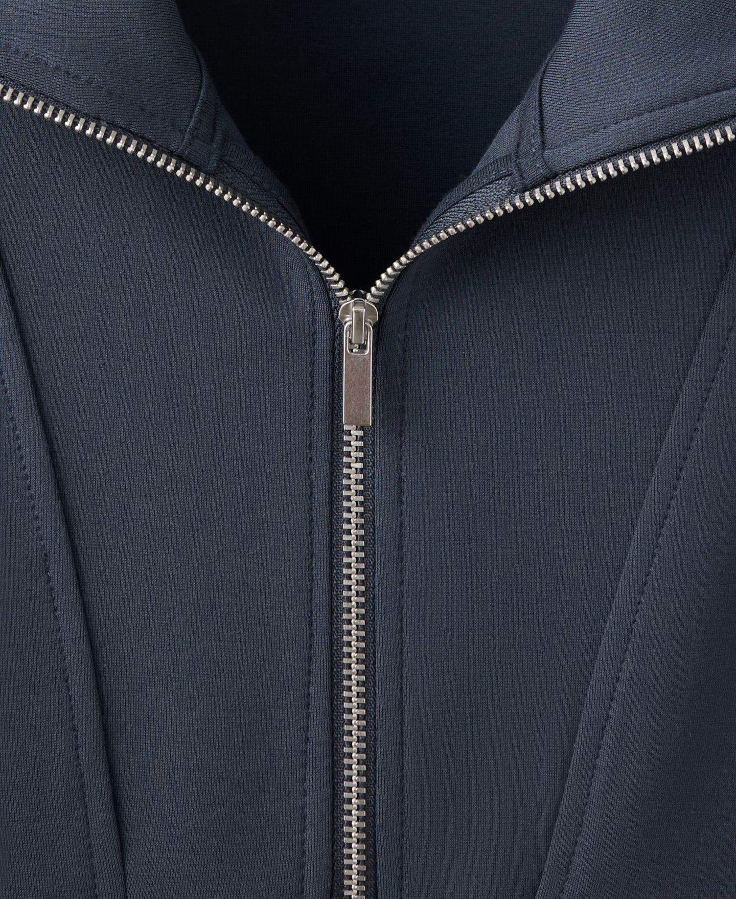 Женские толстовки MANGO Turtleneck Zip Viscose-Blend, цвет: Синий — фото 3