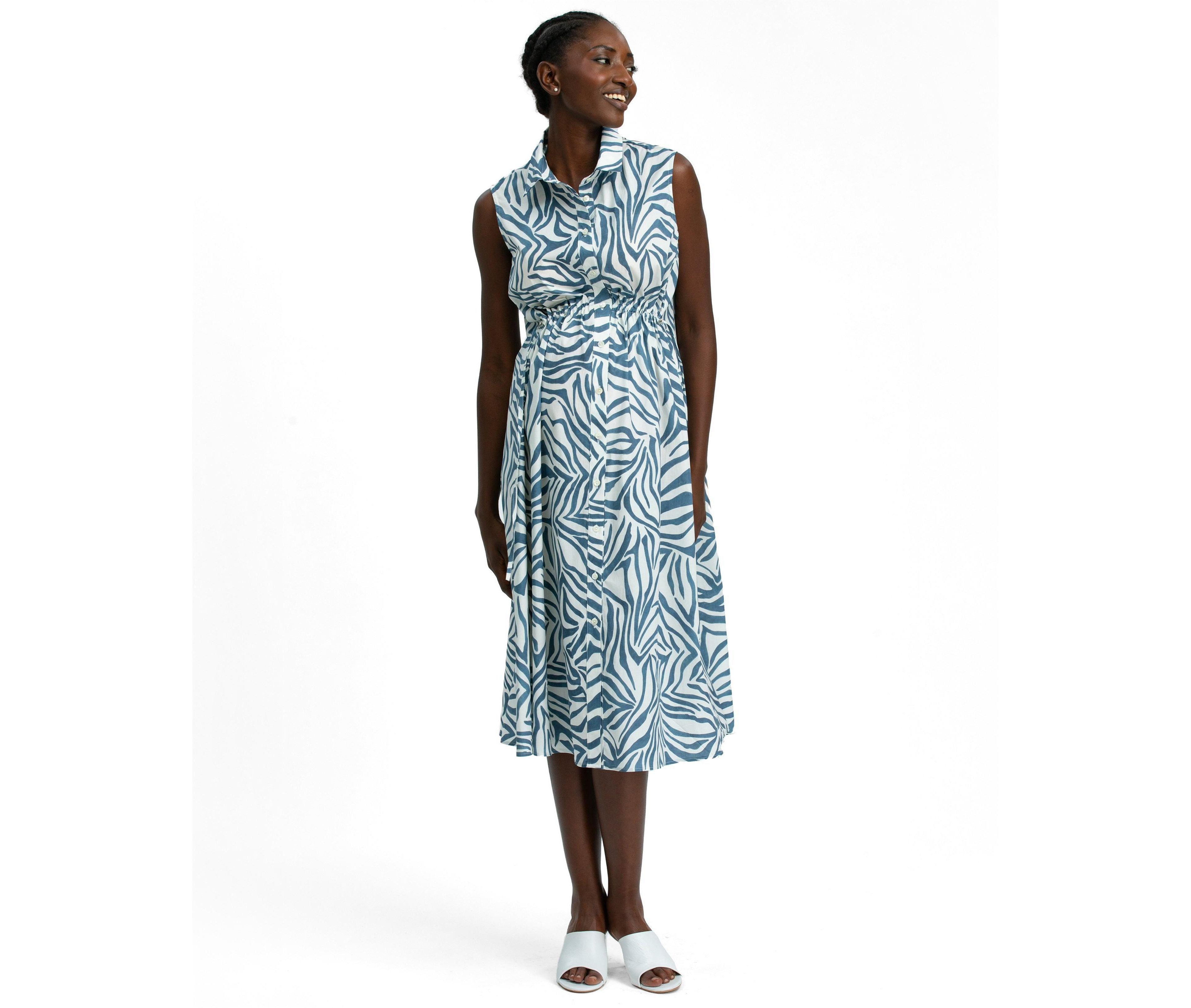 Pietro Brunelli Maternity Women's Cannes Printed Nursing Shirt Dress