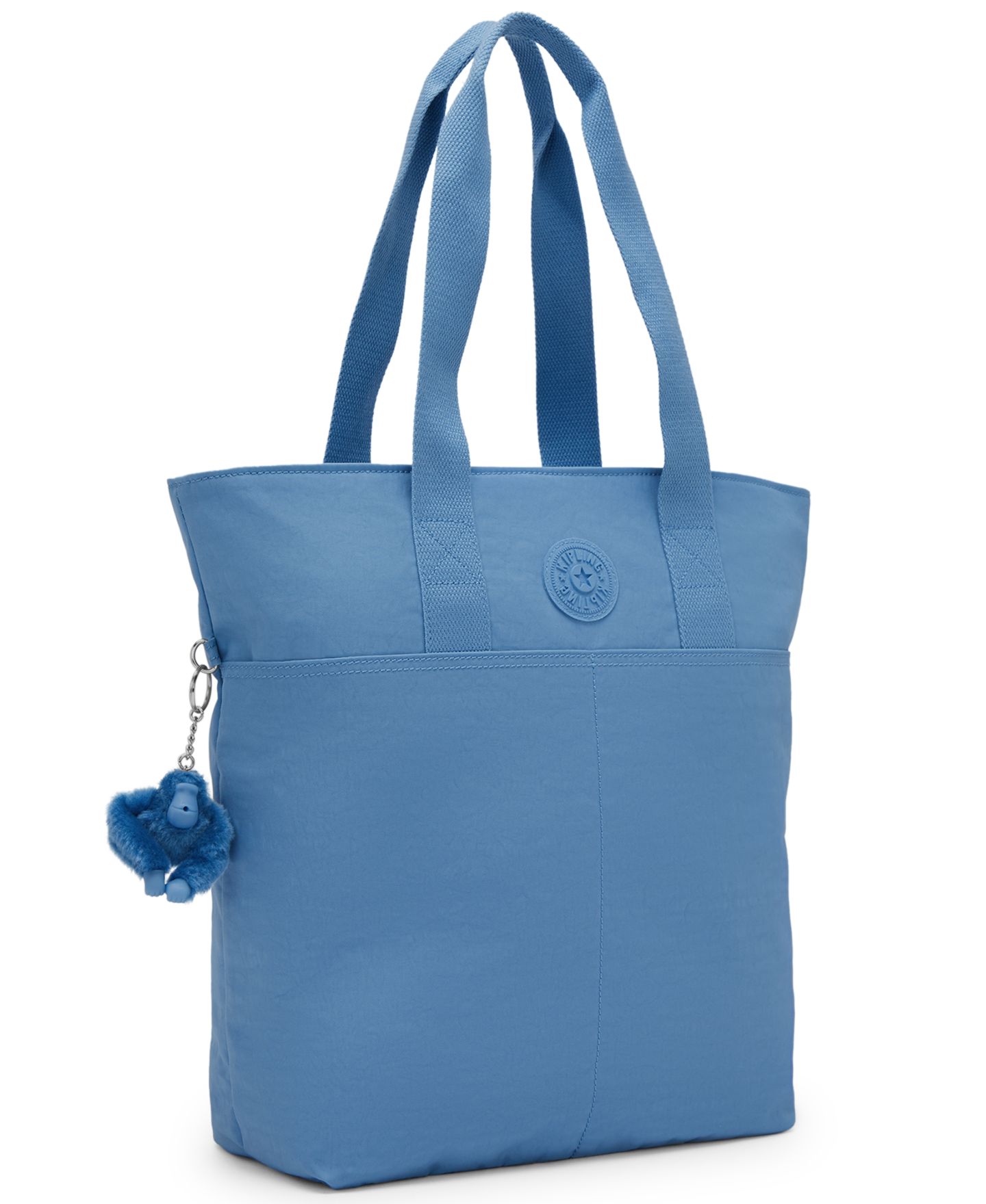 Женская сумка Kipling Hanifa Laptop Large Tote Handbag, цвет: Винтажный синий — фото 3