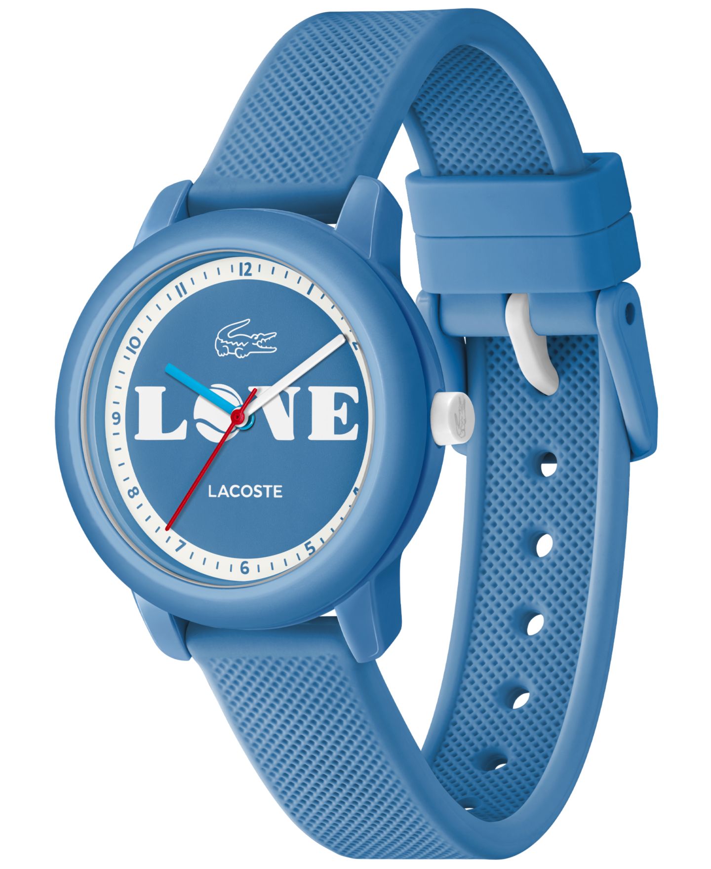 Детские часы Lacoste 12.12 Blue Silicone Strap Analog Watch 33mm — фото 2