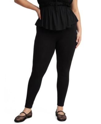 Plus Size High-Rise Comfort Waistband Leggings