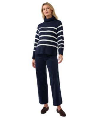 Maternity Stretch-Corduroy Ankle Pant
