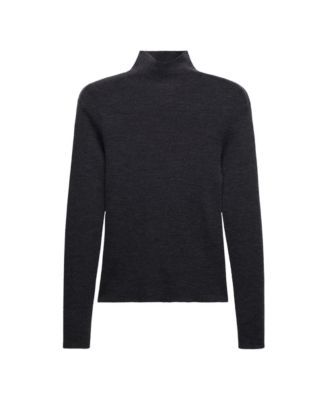 Women's Selection Wool Long-Sleeve Turtleneck Sweater