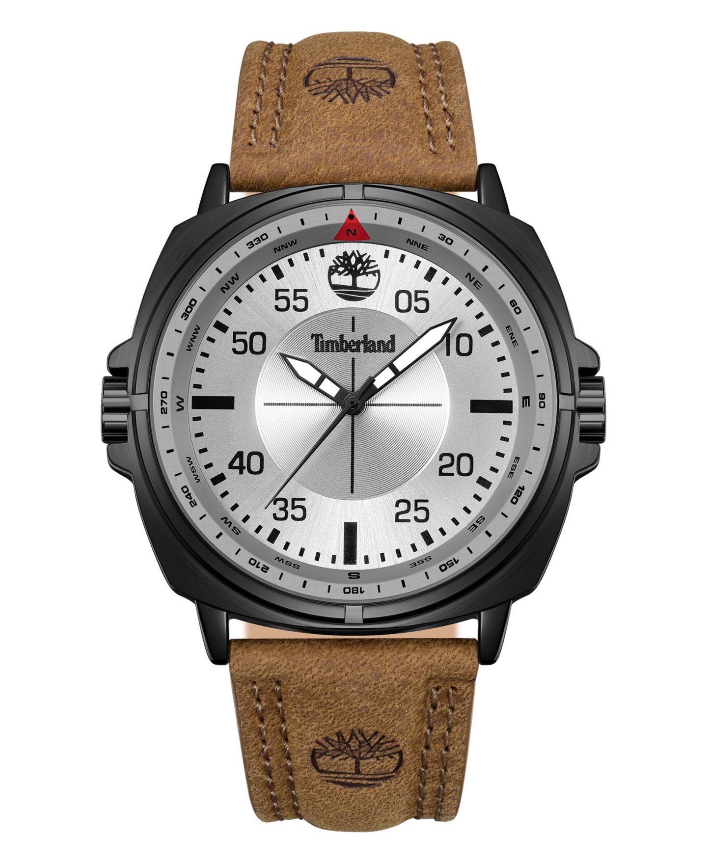 Мужские часы Timberland Quartz Williston Leather 48mm — фото 1