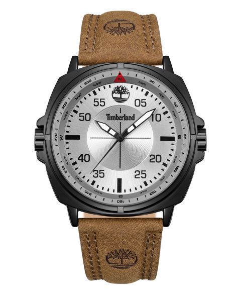 Мужские часы Timberland Quartz Williston Leather 48mm