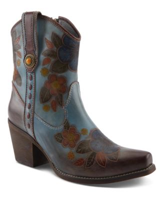 Women's Spring Step Cahoots Bootie with Floral Embroidery