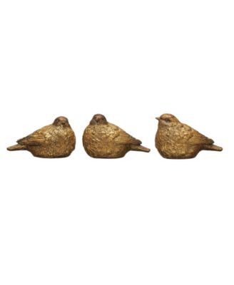 Resin Bird, Set of 3 Styles