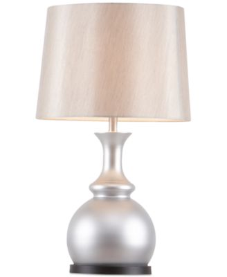 pewter table lamp