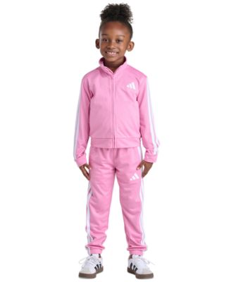 Girls' 2T-6X Event Tricot Tapered-Leg Jacket and Pants, 2-Piece Set