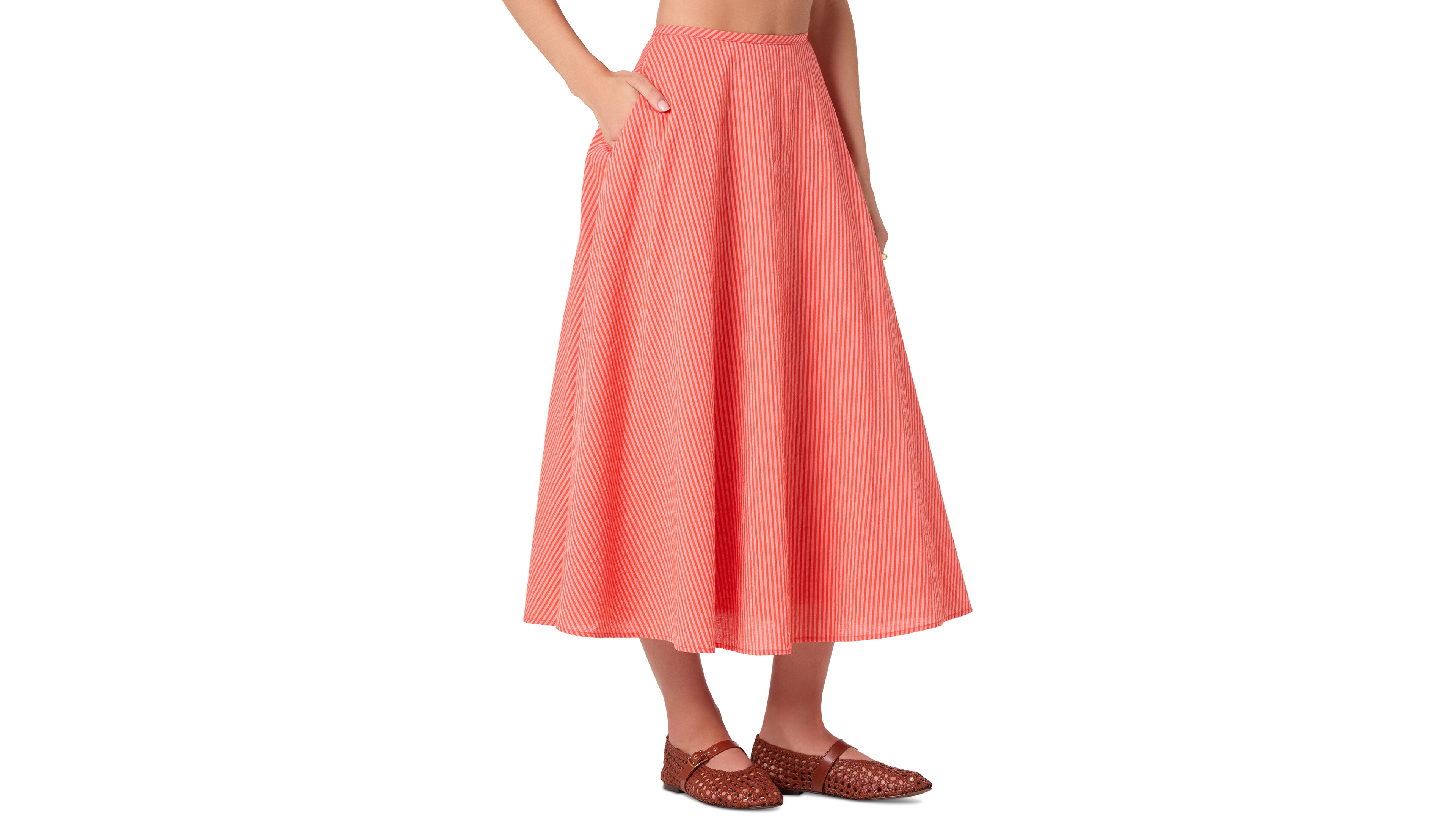 Astr the Label Women's Myria A-Line Maxi Skirt