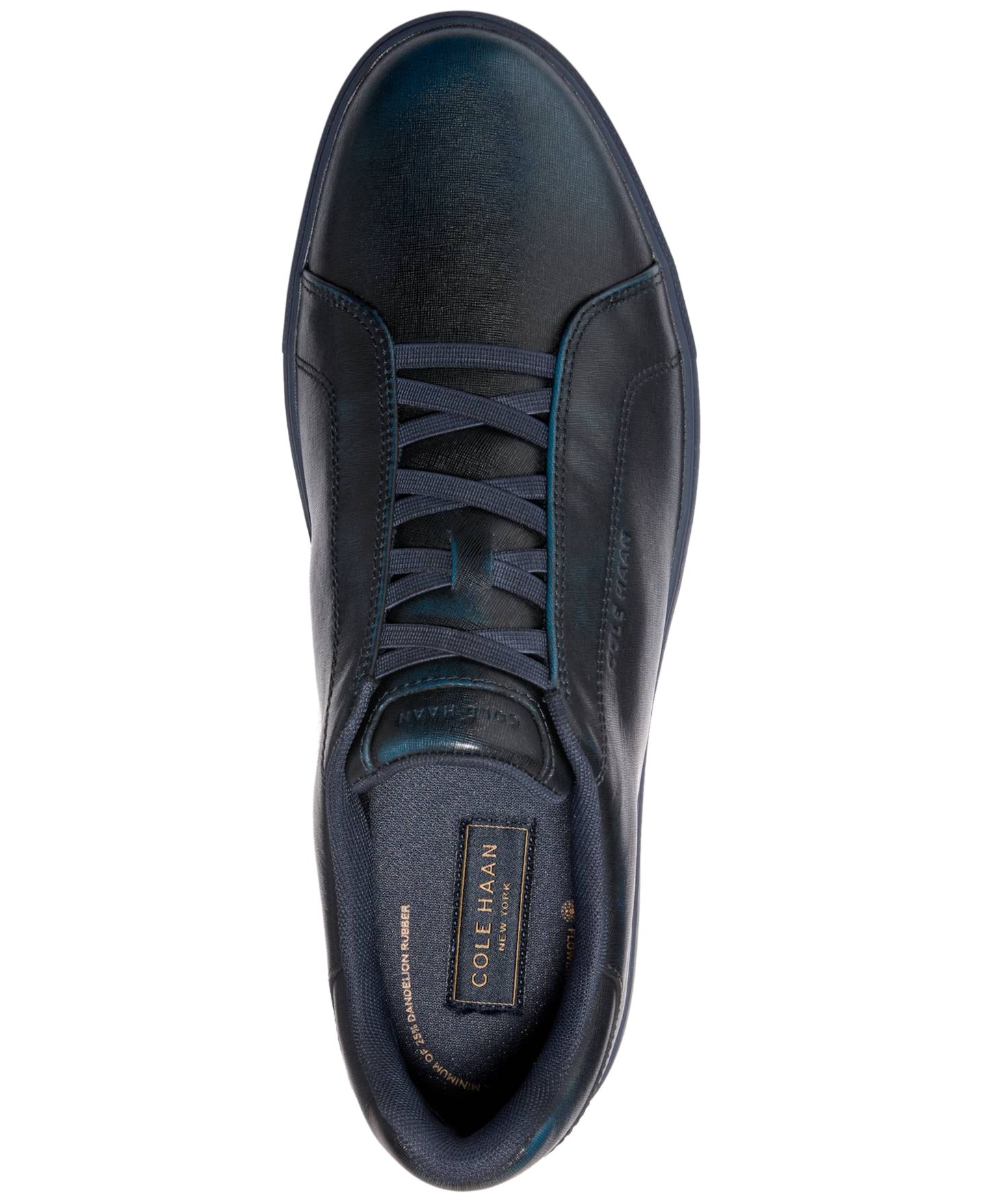 Мужские кроссовки Cole Haan GrandPrø Luxe Leather Walking, цвет: Тёмно-синий — фото 4