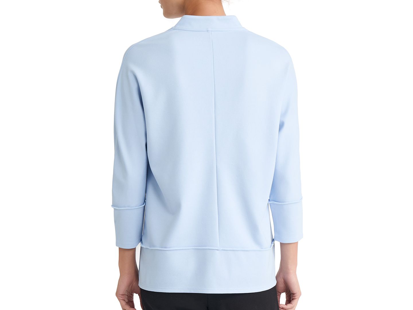 Женский топ Jones New York Johnny Collar Top, цвет: Ягодный красный — фото 10