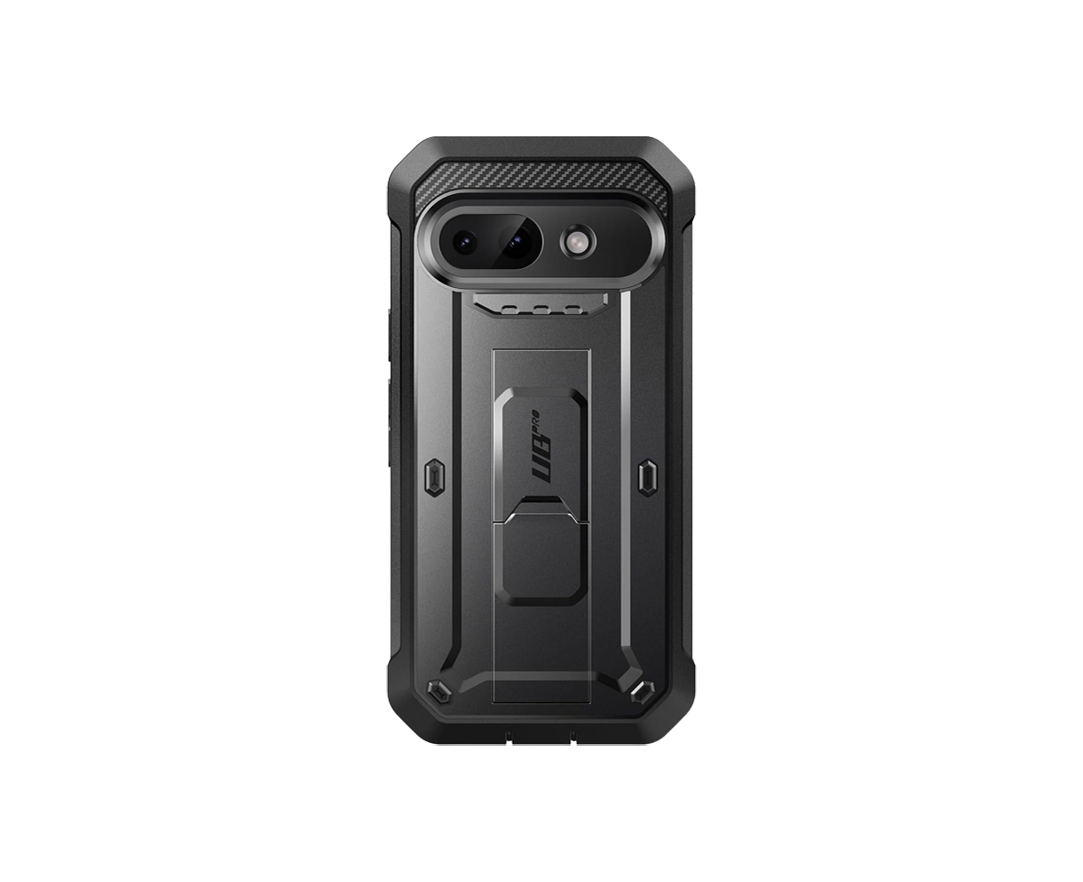 Supcase Unicorn Beetle Pro Rugged Built-in Screen Protector Phone Case for Google Pixel 9a - Black