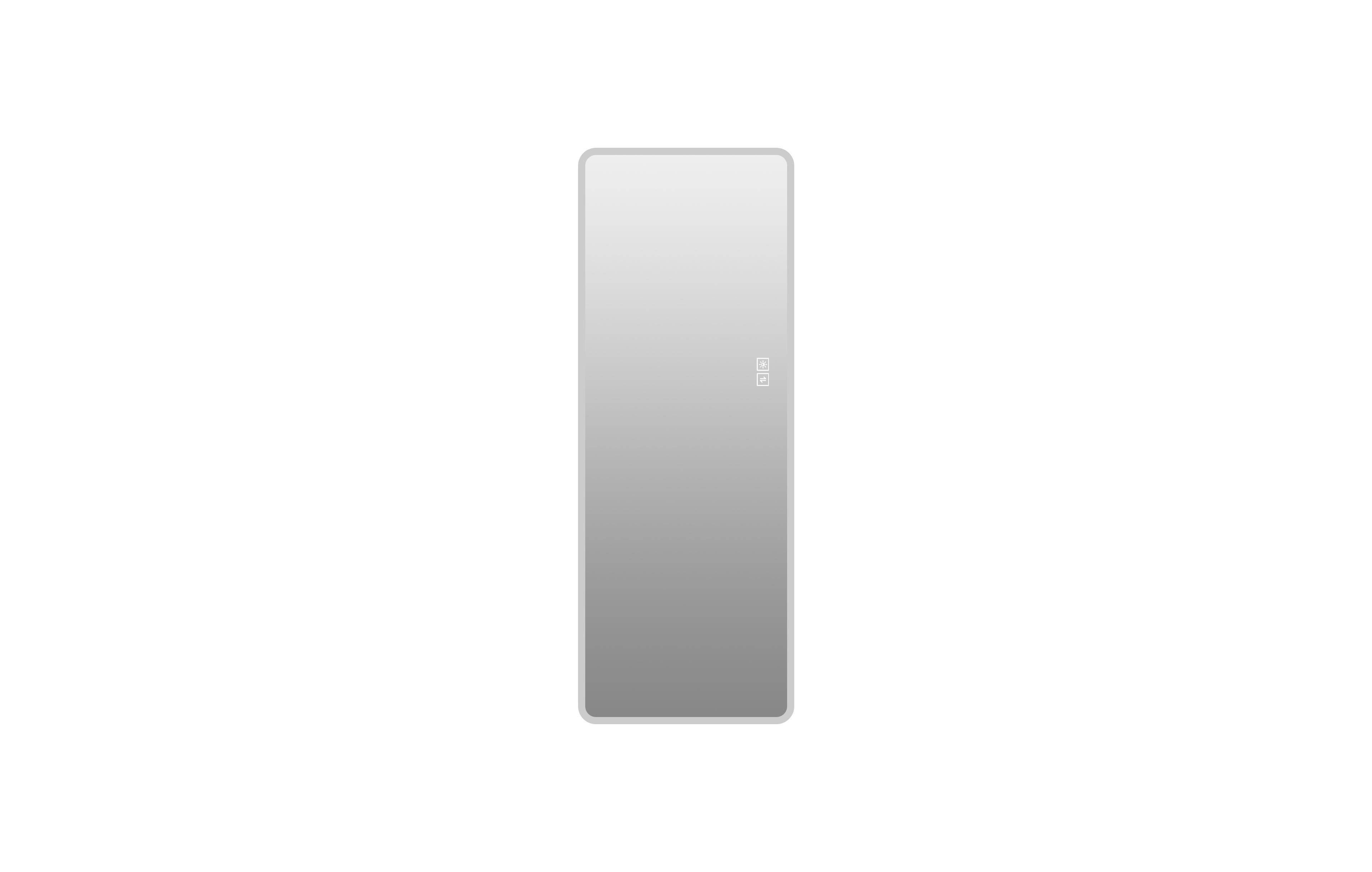 Busdays 63 x 24 Inch Led Full Length Mirror Wall Mounted Lighted Lighting 3 Color Temp Stepless Dimming Hd for Bedroom Closet Living