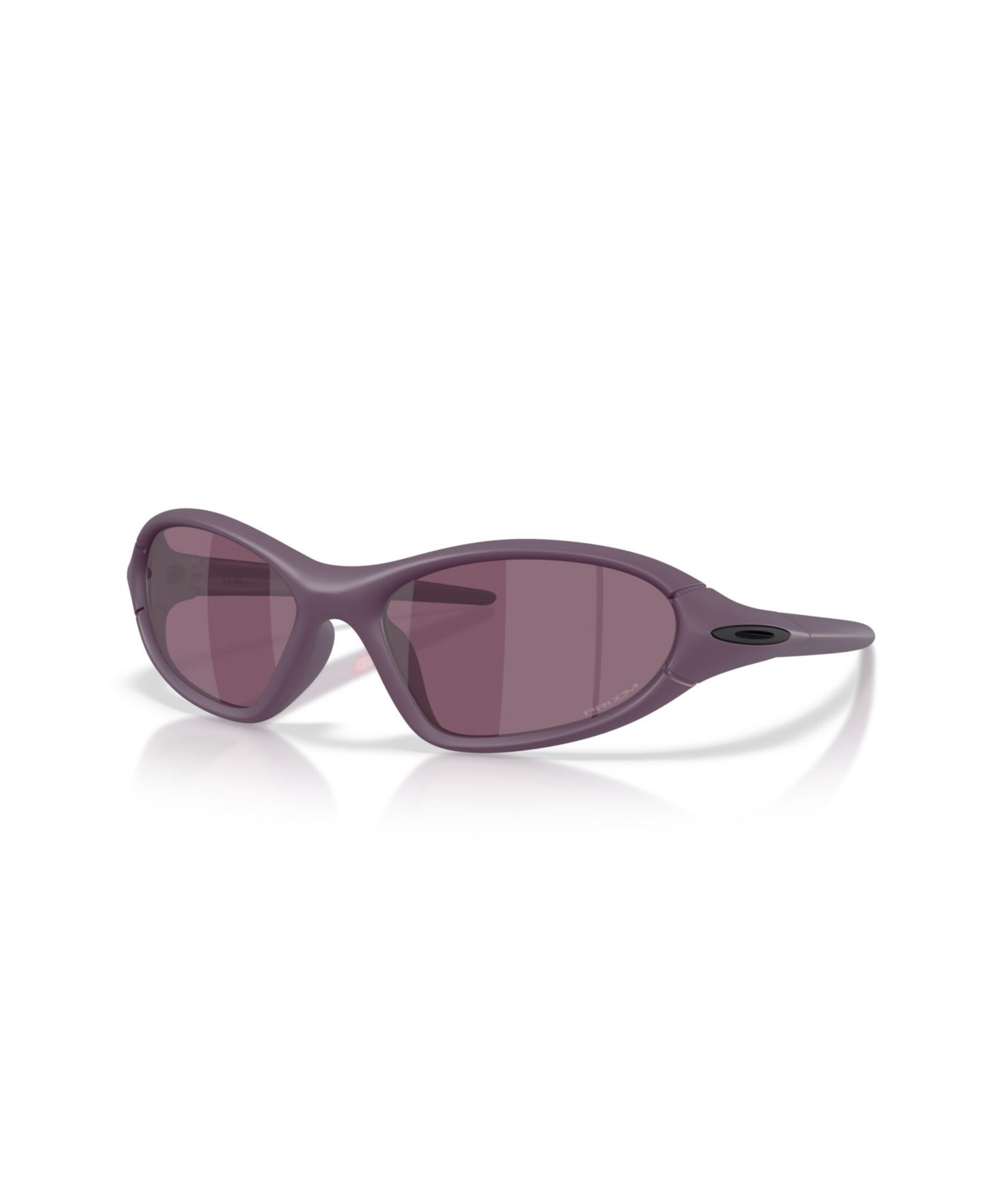 Женские солнцезащитные очки Oakley Prizm Oval Sunglasses Portal Jacket OO9536, цвет: Матовый баклажановый — фото 1