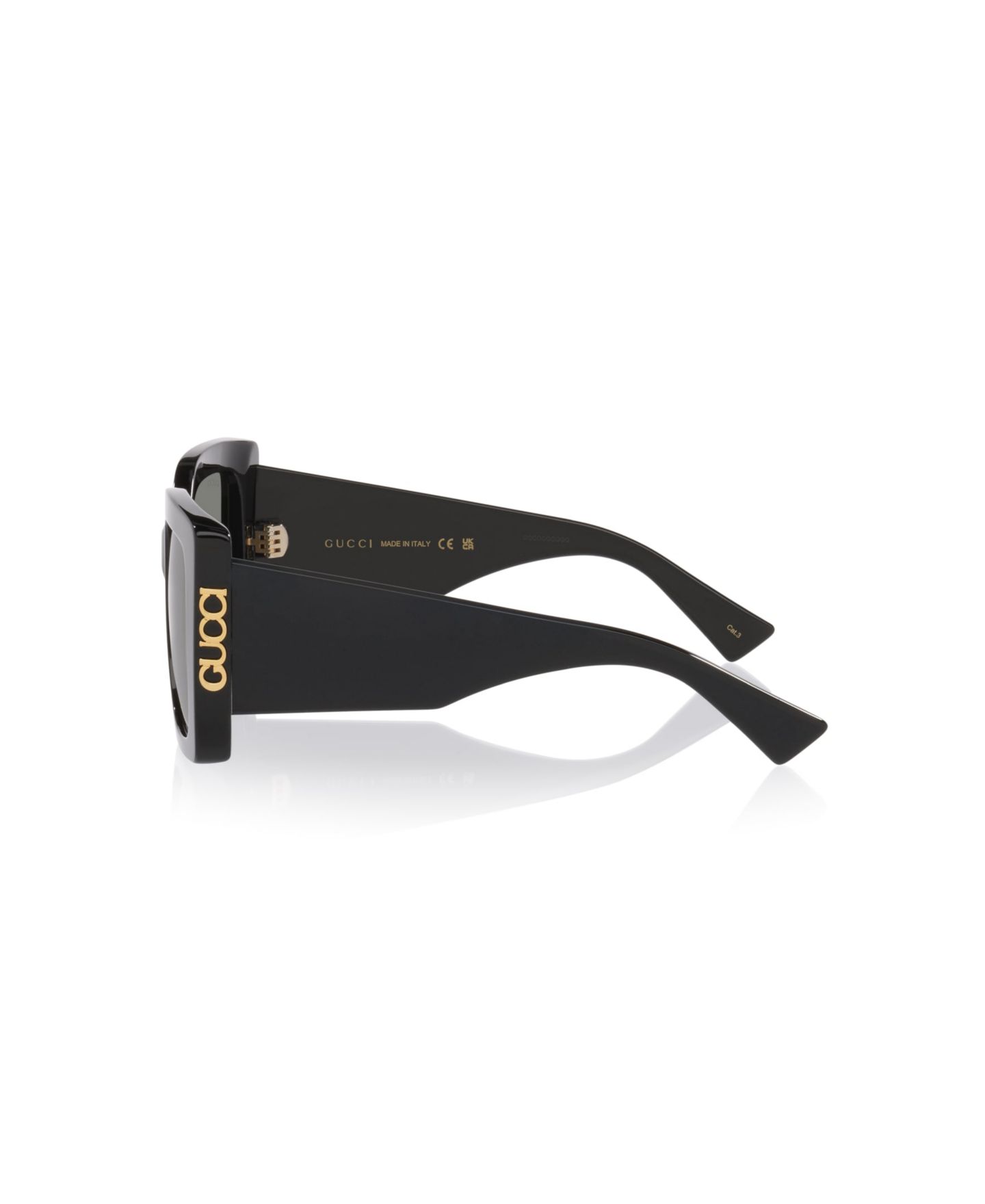 Женские солнцезащитные очки Gucci Butterfly Sunglasses Gg2039S, цвет: Чёрный — фото 3