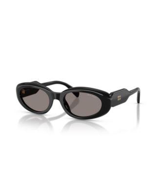 Oval Acetate Sunglasses MU C01S