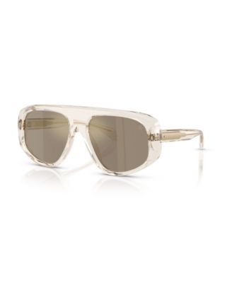 Aviator Mirrored Sunglasses ME6035U