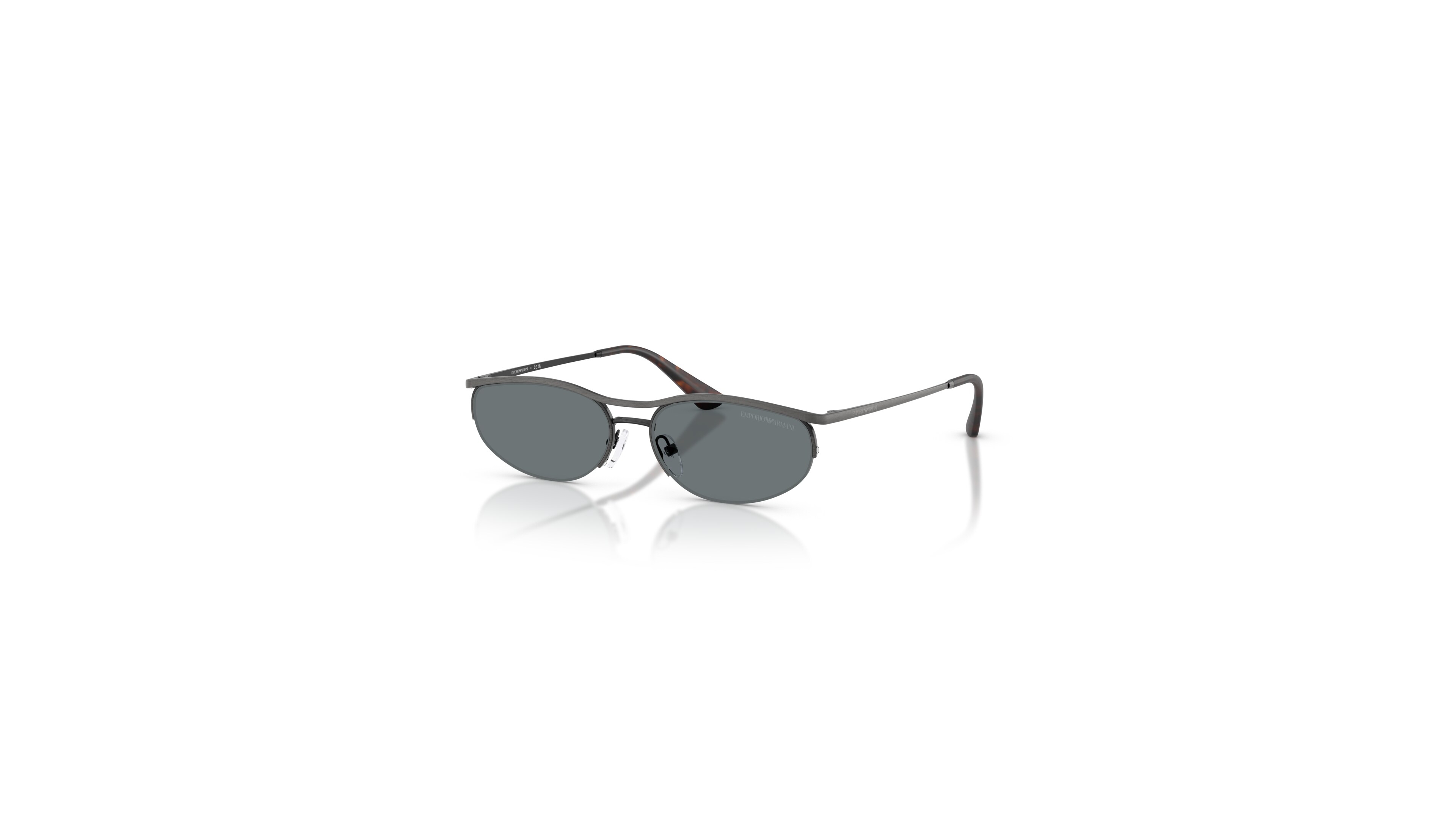 Emporio Armani Oval-Metal Sunglasses EA2180