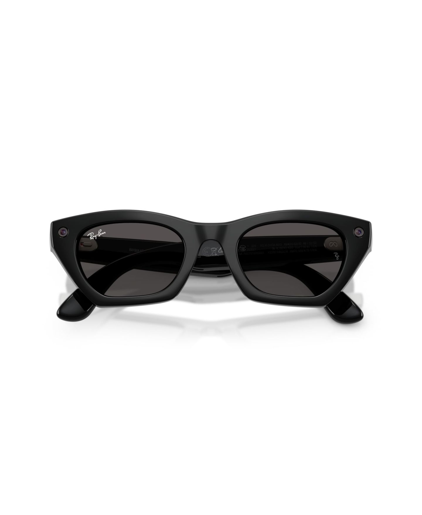 Солнцезащитные смарт-очки Ray-Ban Meta Gen 3 Cat Eye Zena RW4015 с ИИ, цвет: Блестящий — фото 5