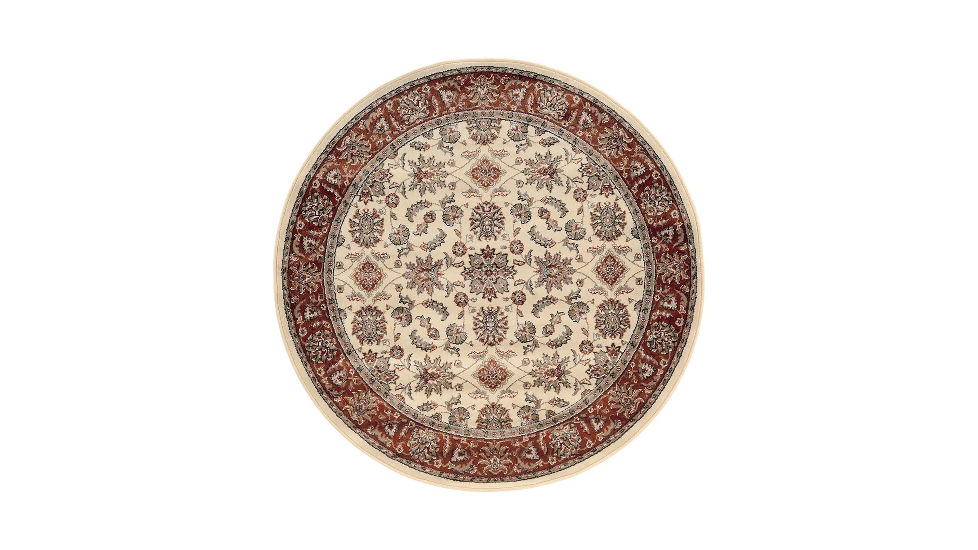 Closeout! Km Home Pesaro 1592 5'3" x 5'3" Round Area Rug