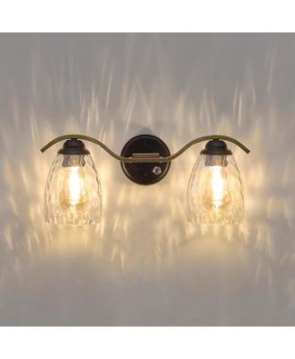 - Heidi Dimmable 2-Light Bathroom Vanity Light