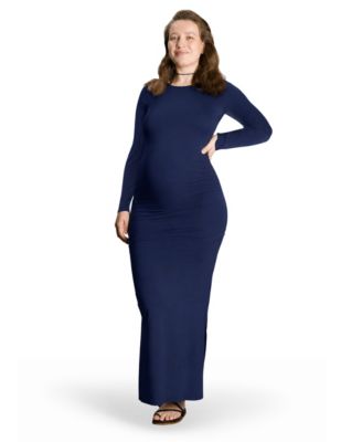 Women's NOM The Curve Ruched Bodycon Maxi Dress