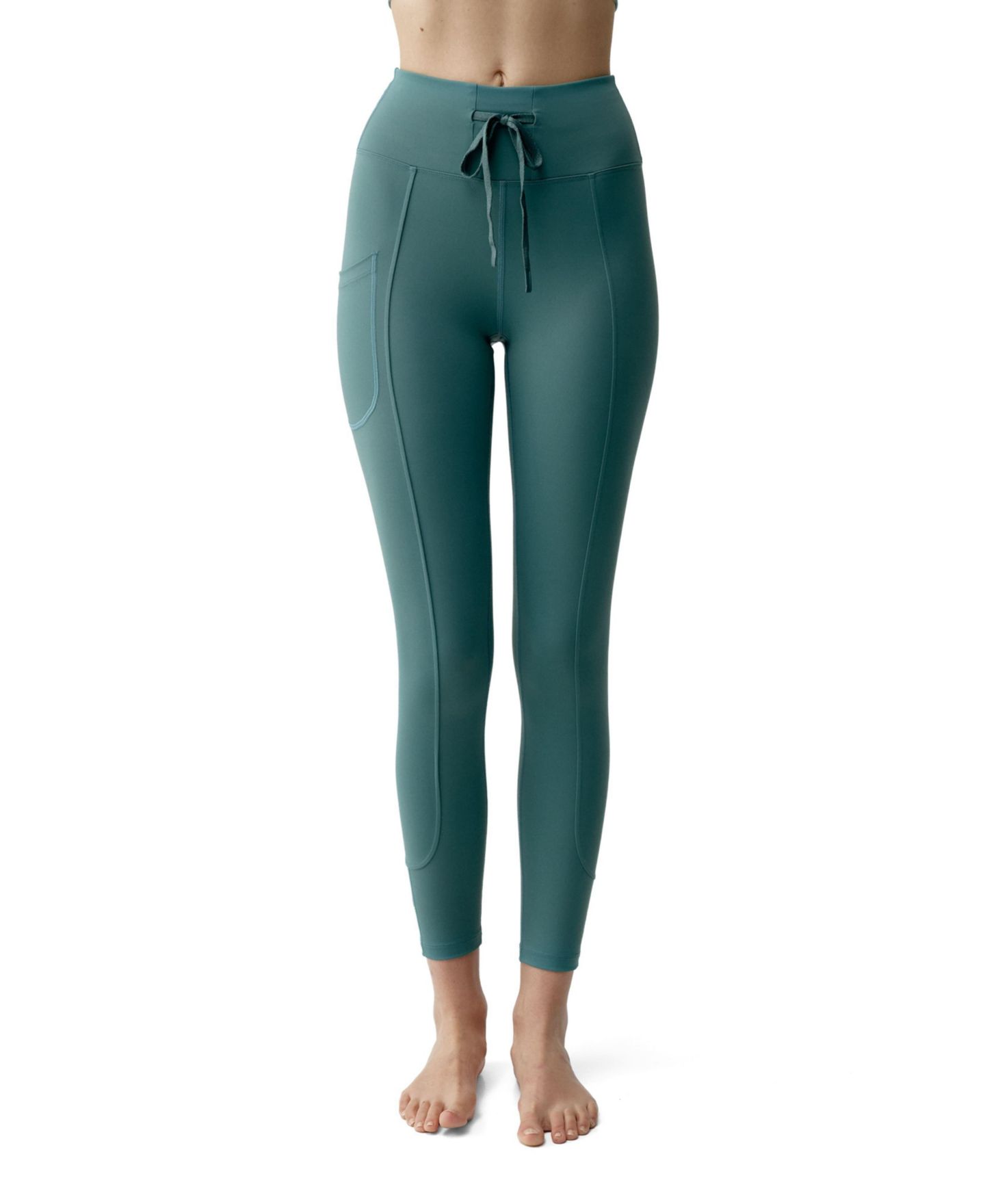 Женские леггинсы Born Living Yoga Ariadna High-Rise Full-Length With Pockets, цвет: Cucumber — фото 1