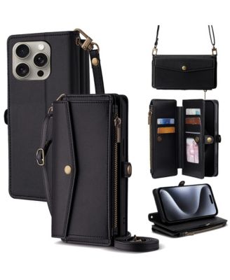 5-in-1 Wallet Case for iPhone 12-17