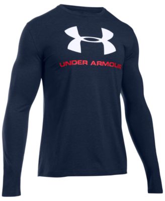 Under Armour - Men's Long-Sleeve Logo T-Shirt