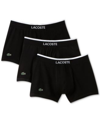 lacoste mens trunks underwear