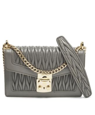 Confidential Small Matelasse Removable-Strap Shoulder Bag