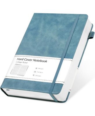 2 Pack Leather Hardcover Journals Notebooks for Work Writing Note Taking