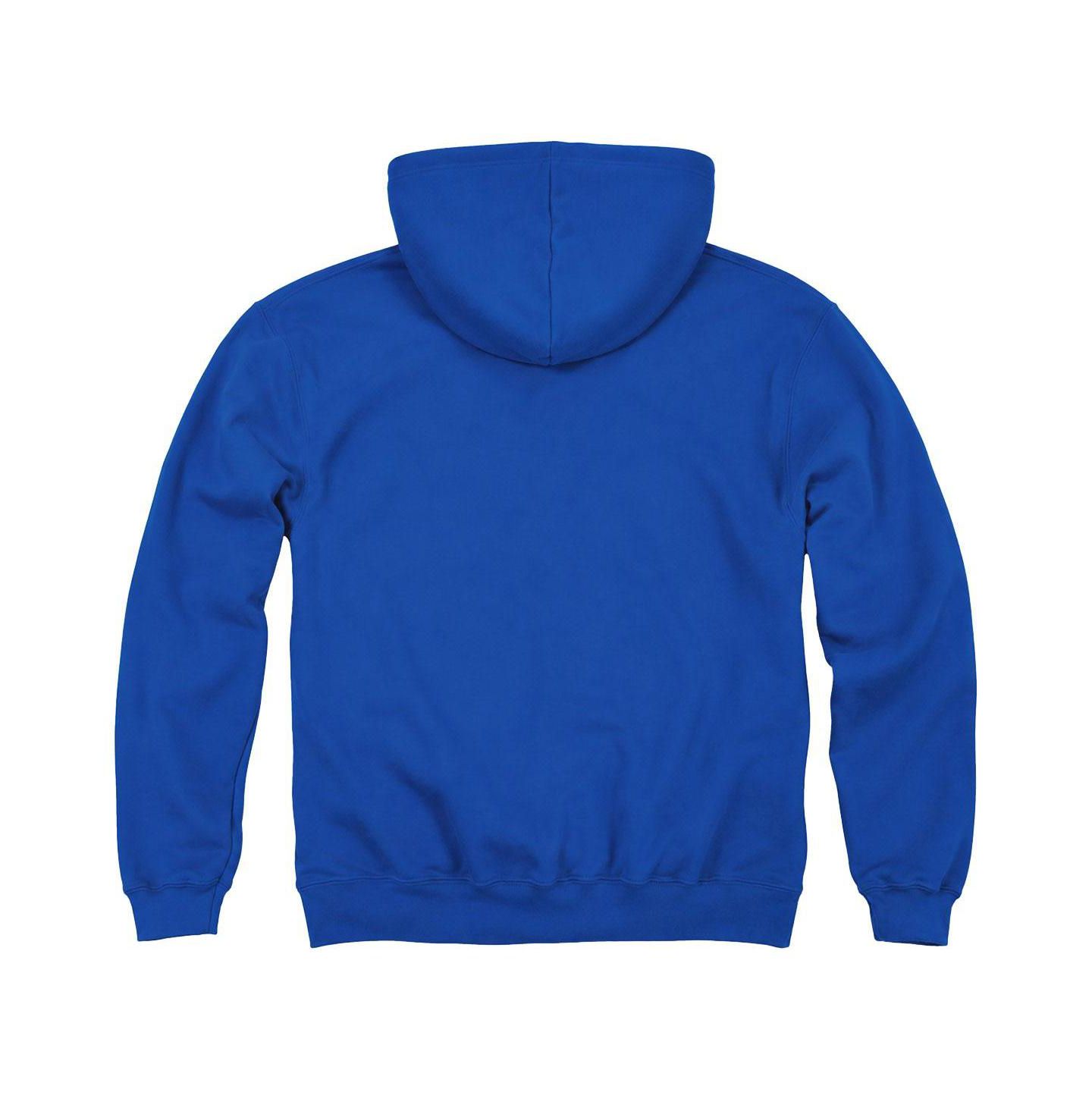 Мужское худи Sesame Street Cookie Monster Om Nom Face Graphic Long-Sleeve Pull-Over, цвет: Королевский синий — фото 3