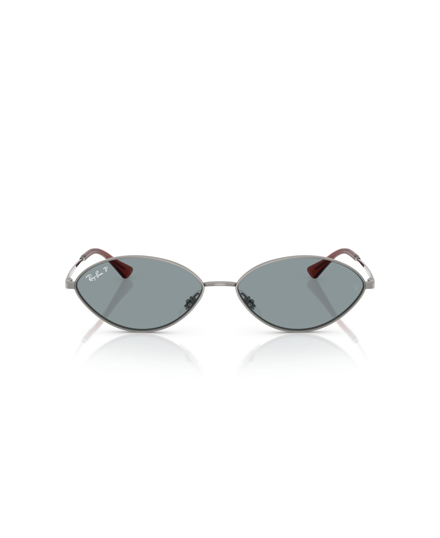 Солнцезащитные очки Ray-Ban Unisex Polarized Sunglasses, Kai RB3757, цвет: Графитовый металлик — фото 7