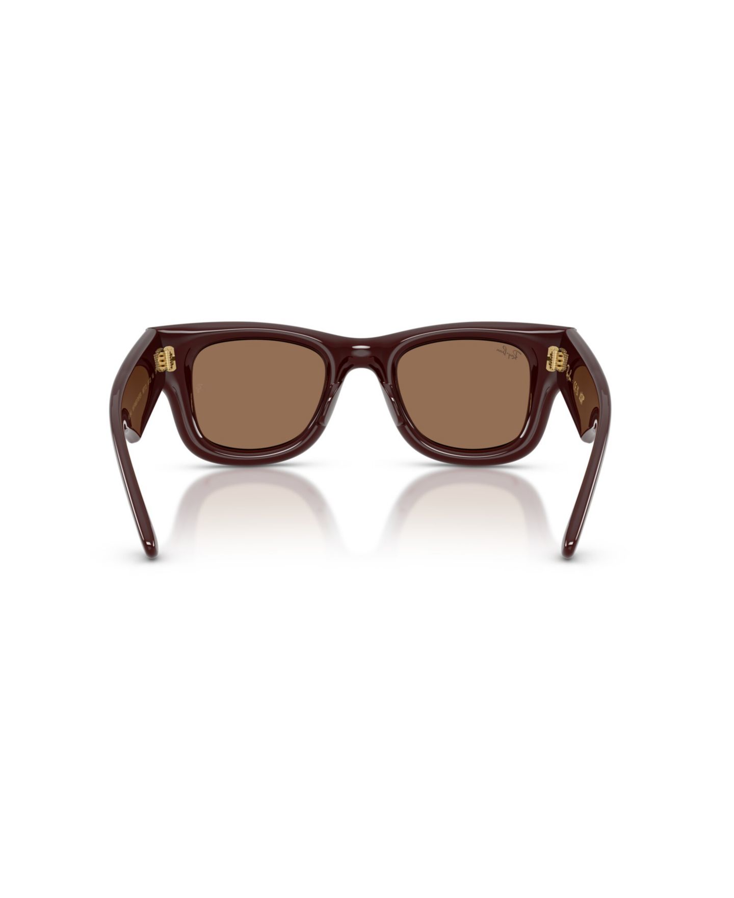 Солнцезащитные очки Ray-Ban Unisex Sunglasses, Wayfarer Puffer RB4940, цвет: Синий — фото 10