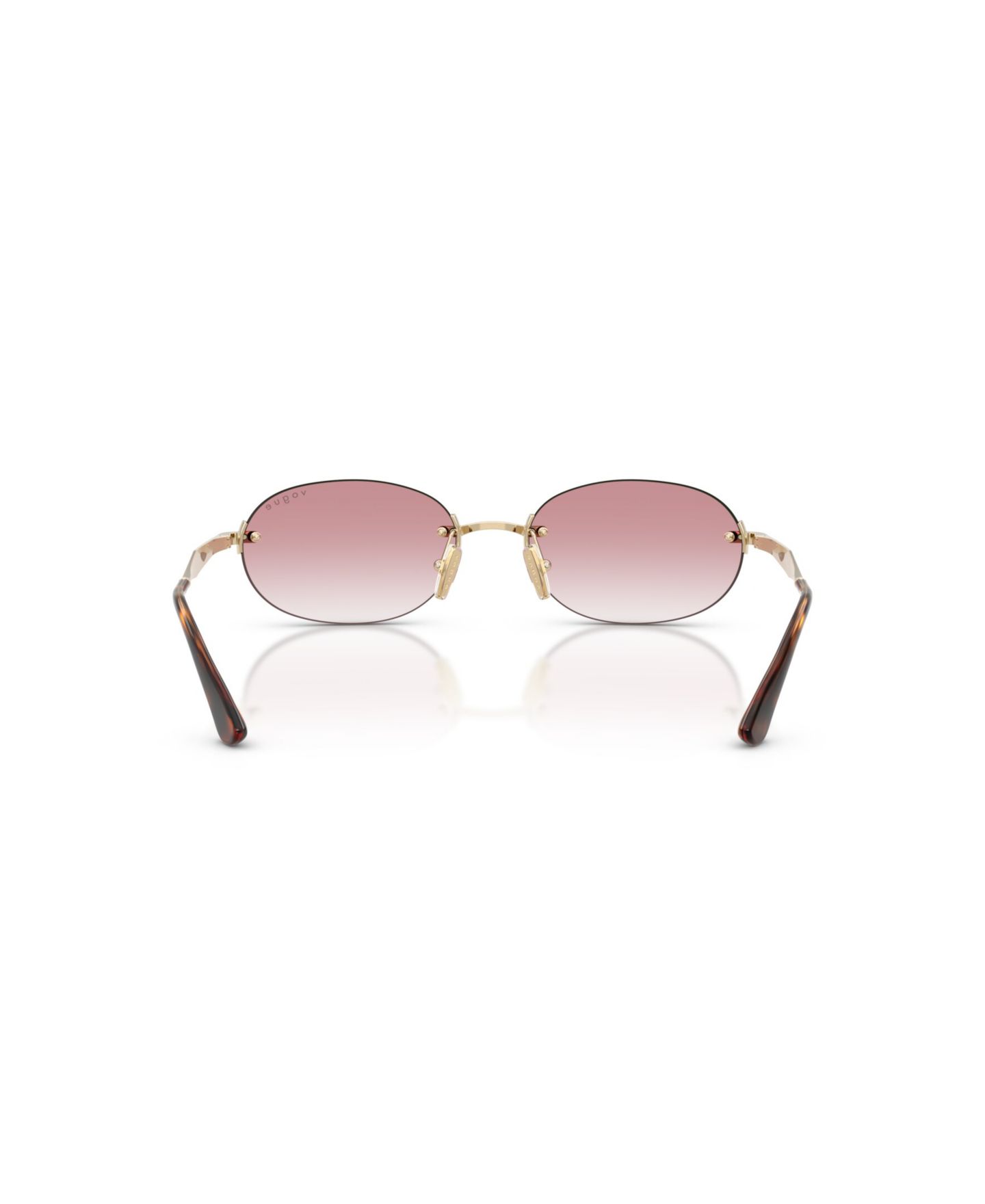Женские солнцезащитные очки Vogue Eyewear Sunglasses, VO4342S, цвет: Золотой — фото 26