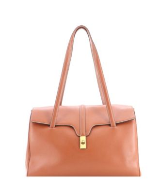 Soft 16 Large Leather Shoulder Bag