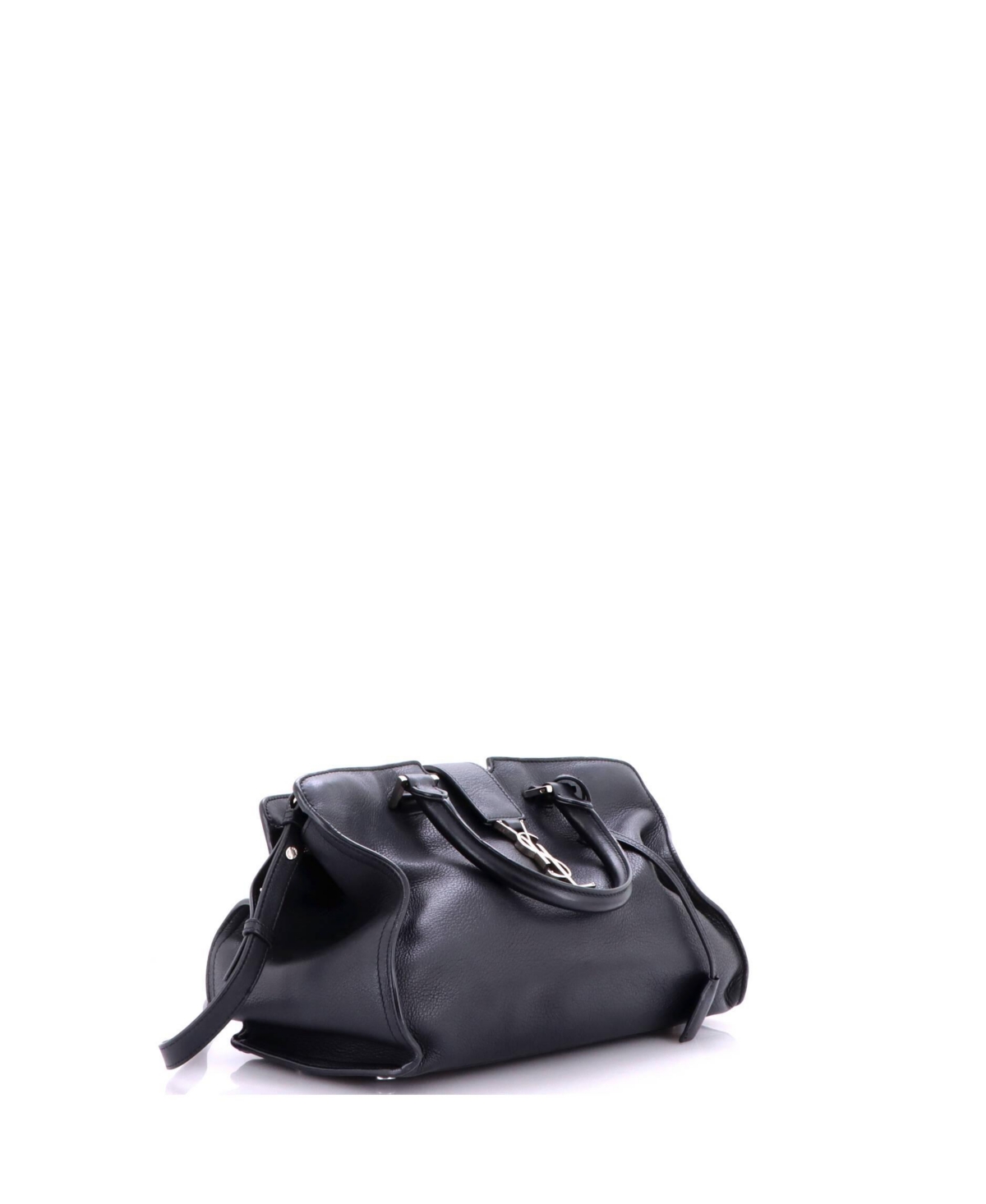 Pre-Owned Saint Laurent Small Monogram Cabas Downtown Leather