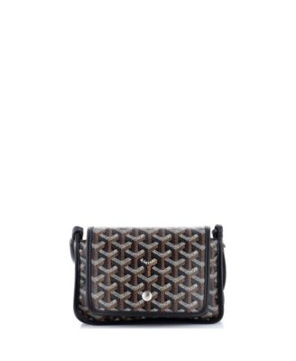 Plumet Crossbody Coated Canvas Clutch Wallet