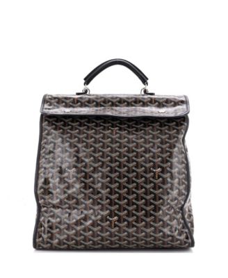 Saint Leger Briefcase Backpack Coated Canvas