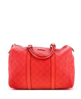 Medium Joy Guccissima Leather Boston Bag