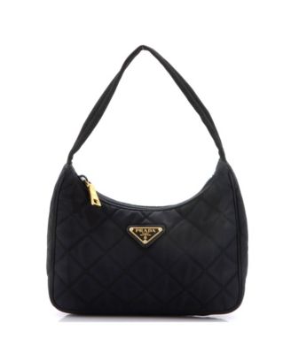 Mini Hobo Quilted Tessuto
