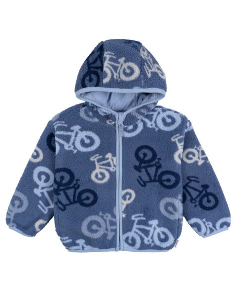 Детская куртка Gerber из микроплюша для мальчиков 2T-5T, цвет: Синий