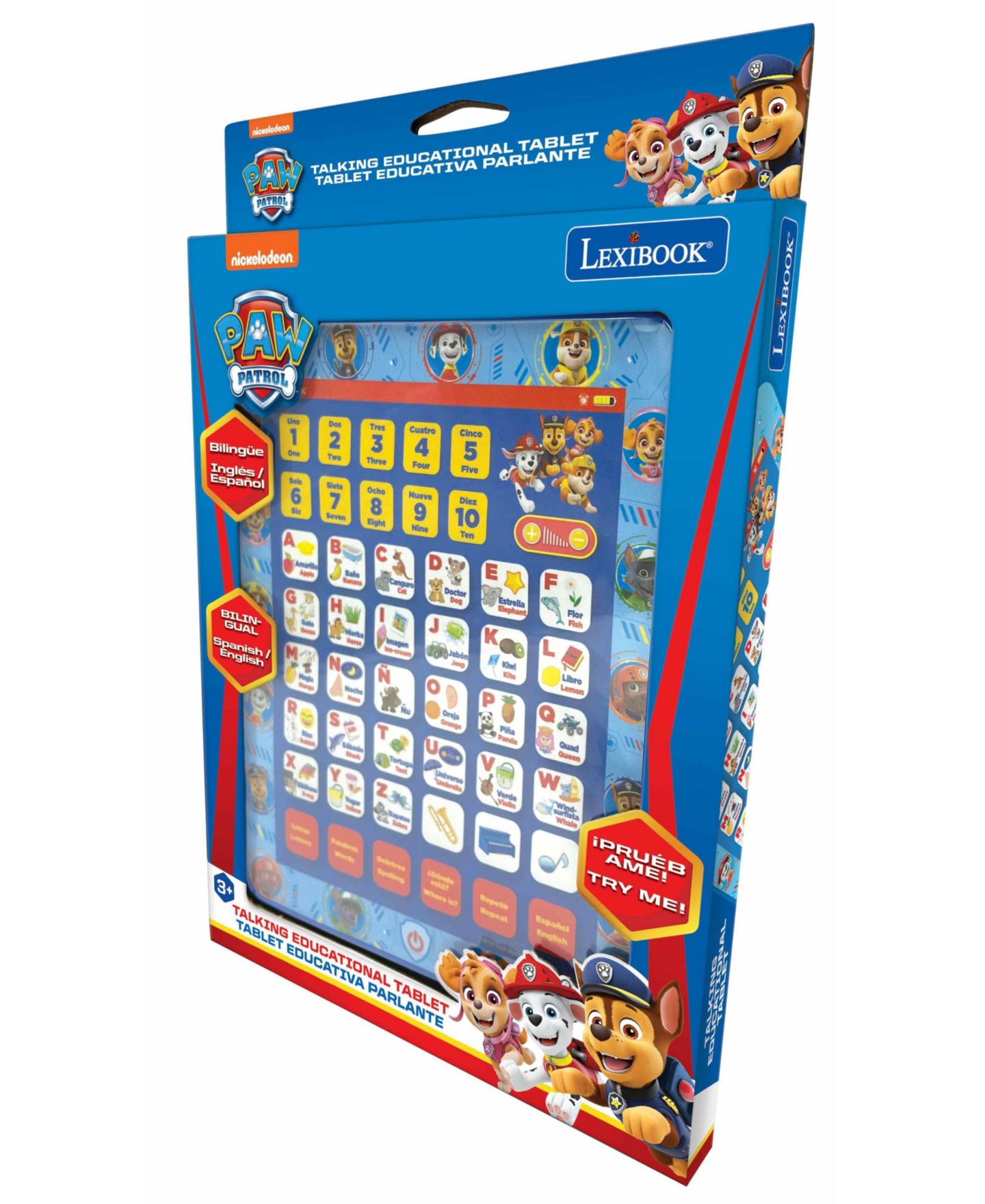Детская игрушка Paw Patrol Bilingual Interactive Spelling Learning Tablet, Ages 3+ — фото 2